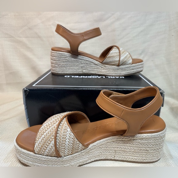 Karl Lagerfeld Women's Brown and Cream Espadrilles - Picture 6 of 7